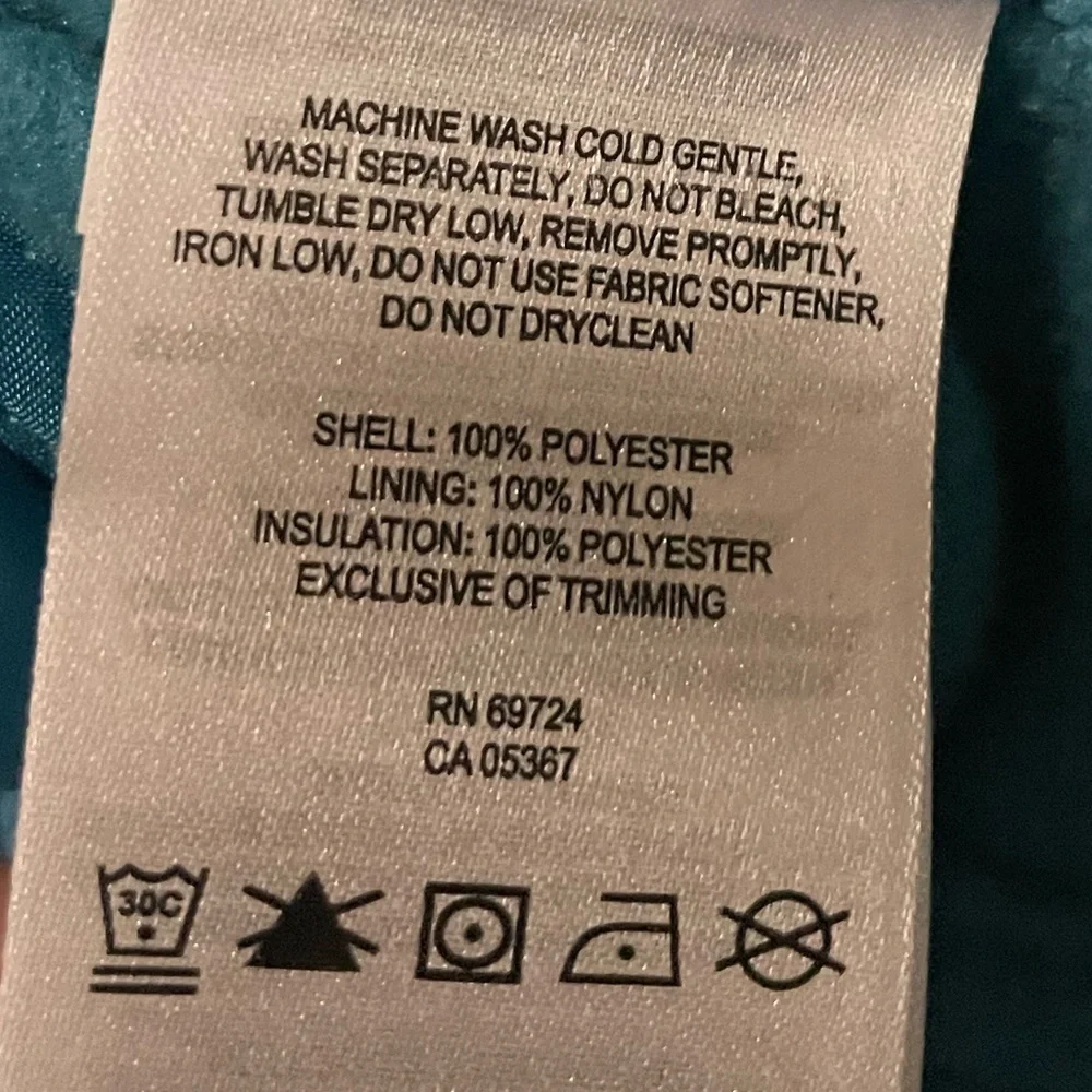 Columbia Womens Vest Size Large Turquoise‎ Fleece Polyester Full Zip Pockets - Picture 5 of 6